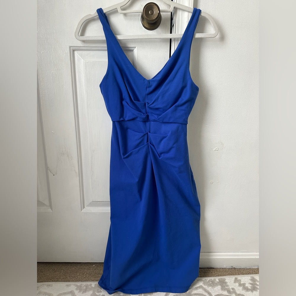Susana Monaco Royal Blue Midi Dress size -small